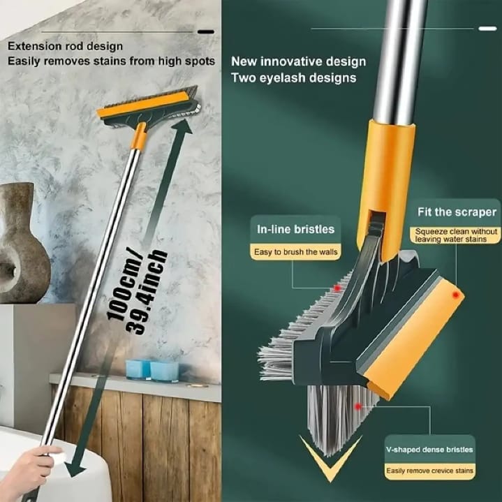 2 in 1 Floor Scrubber and Wiper